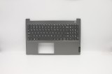 Carcasa superioara cu tastatura palmrest Laptop, Lenovo, ThinkBook 15-IML Type 20RW, 5CB0W45363, 4FLVATALV50 3B, Mineral Grey, layout US