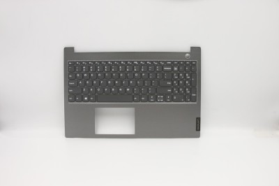 Carcasa superioara cu tastatura palmrest Laptop, ThinkBook 15-IIL Type 20SM, 5CB0W45467, 4FLVATALV50 3B, Mineral Grey, layout US foto