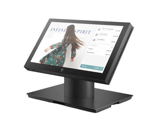 Sistem POS HP Engage ONE, I5-7300, 4GB DDR4, 256GB, 14&quot; FHD Touch, Display client 10&quot; Touch, Cititor coduri de bare 2D