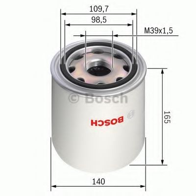 Filtru uscator clima / aer conditionat MERCEDES VARIO platou / sasiu (1996 - 2016) BOSCH 0 986 628 254 foto