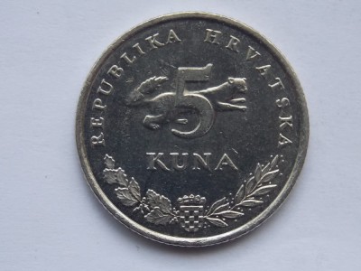 5 KUNA 2011 CROATIA foto