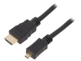 Cablu HDMI 2.0 3m Negru, Goobay