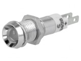 Lampa LED de control concavă albă 24-28V IP67