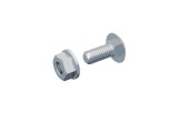 Set 100 buc surub M6x16 si piulita cu guler M6 pentru priderea peretelui despartitor, ARKYS