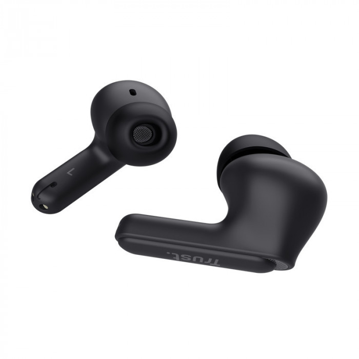 Casti Trust Yavi earbuds wireless, negru