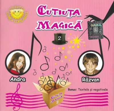 CD Andra, Răzvan &amp;lrm;&amp;ndash; Cutiuța Magică 2, original foto