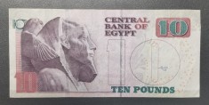 Egipt 10 Lire Pounds foto