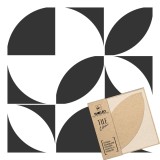 Șablon de plastic reutilizabil pentru țiglă (4 buc) // ZAMORA - 30x30cm