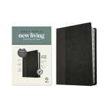 NLT Personal Size Giant Print Bible, Filament Enabled Edition (Red Letter, Leatherlike, Black/Onyx, Indexed)