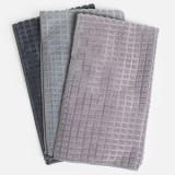 Prosoape de Bucătărie din Microfibră, 3 buc, Gri, 60x35cm, CMCLASS