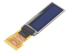 Afișaj OLED grafic 0,91" 128x32 galben, dimensiuni 30x11,5x1,26mm