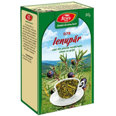 Ceai Ienupar Fructe Fares 50gr foto