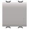 Intrerupator cap cruce cu led 2M Gewiss Chorus bej satinat MAT GW13102