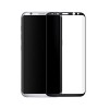 Folie Sticla 3D Full Negru MyStyle Samsung Galaxy S8, Protectie Ecran Tempered Glass 9H, 0.33mm
