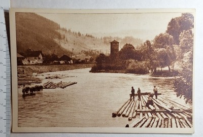 Carte poştală RPR 414 Iacobeni pe Bistriţa &amp;ndash; vedere turistică RPR foto