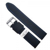Curea ceas silicon - Morellato Crea Il Tuo Orologio - Culoare Neagra, Cusatura