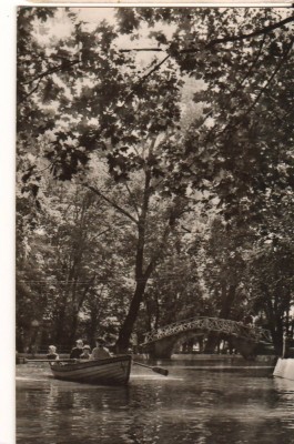 CPIB 22612 - CARITE POSTAL - BOTOSAN. VEDERE DIN PARCUL EMINESCU, NECIRCULATA foto