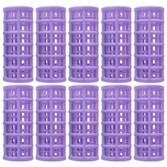 Bigudiuri Plastic cu Clips W653 Oranjollie 6 buc