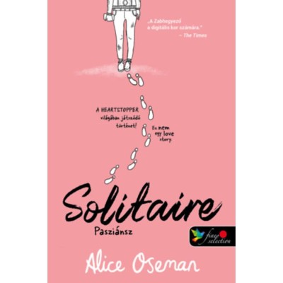 Solitaire - Paszi&amp;aacute;nsz - brit bor&amp;iacute;t&amp;oacute;val - Alice Oseman foto
