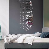 Cumpara ieftin Set Oglinzi Design Patrat 4/4 cm - Decorative Acrilice Silver 1000 bucati/set, MyStyle