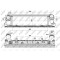 Radiator intercooler Nrf 30482