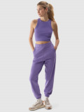 Pantaloni jogger de trening pentru femei - mov, 4F Sportswear