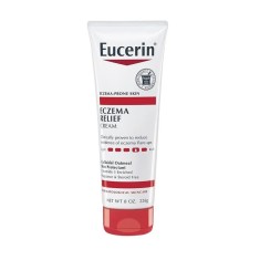 Crema de Corp, Eucerin, Eczema Relief, pentru Calmarea Eczemelor si Mancarimilor, fara Parfum, 226gr