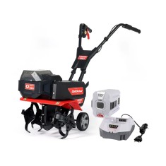 Pachet Motocultor cu 1 acumulator 52 V, 4Ah si statie de incarcare Rotakt Pulsar RO40