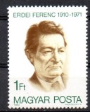 C5433 - Ungaria 1980 - Aniversari,nestampilat MNH