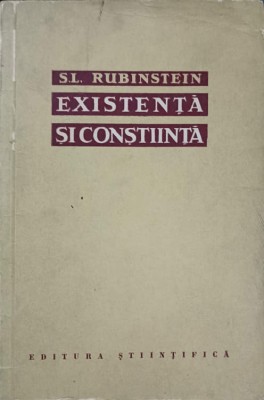 EXISTENTA SI CONSTIINTA-S.L. RUBINSTEIN-224499 foto