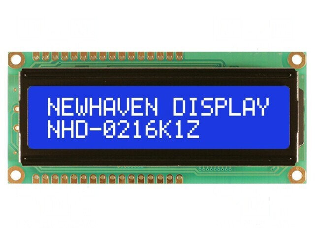 Afișaj alfanumeric LCD cu LED albastru