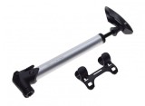 Mini Pompă Bicicletă Portabilă cu Suport AWR1815B, Plastic, Supapă Blocabilă, AV/FV/DV, M&acirc;ner Pliabil, Montare Cadru