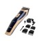 Aparat de tuns reincarcabil ProGemei, Lame Otel Inox, 4 accesorii, Gold