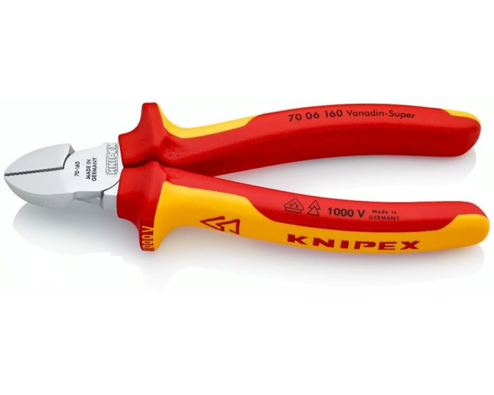 Taietor lateral (sfic) izolat manere multicomponent 70 06 160 Knipex