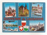 FA106 -Carte Postala- ELVETIA - Lausanne, circulata 1984
