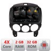 Navigatie Mazda 2 2007-2013 Android radio gps internet quad core 2+32 carplay android auto CarStore Technology