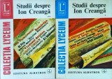 Studii despre Ion Creanga, 2 volume
