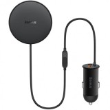 Incarcator Auto Wireless Baseus CW01, 40W, 3A, Negru C40141000111-01