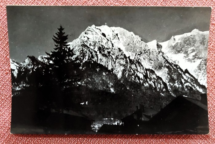 Busteni. Vedere spre Caraiman, RPR - Circulata, 1965