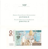Polonia 50 Zlotych Zloti 2006 P-178 UNC Papa Ioan Paul al II in Folder
