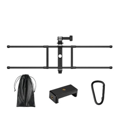 Sistem atasare gard, TELESIN, compatibil GoPro Hero, Insta 360, Osmo Action, iPhone, Samsung foto