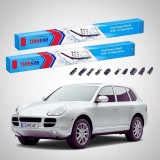 Cumpara ieftin Ștergătoare Porsche Cayenne 9PA 955 2002-2007 | Set Față Flat &ndash; TeamCar&reg;