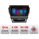 Navigatie HHyundai Santa Fe IX45 E-209 Octa Core cu Android Radio Bluetooth Internet GPS WIFI DSP 4+64GB 4G CarStore Technology