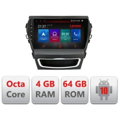 Navigatie HHyundai Santa Fe IX45 E-209 Octa Core cu Android Radio Bluetooth Internet GPS WIFI DSP 4+64GB 4G CarStore Technology foto