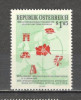 Austria.1956 Congres international ptr. habitat si urbanism Viena MA.590, Nestampilat