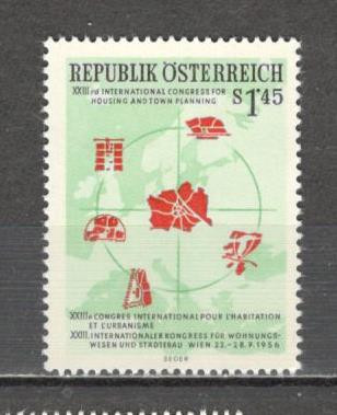 Austria.1956 Congres international ptr. habitat si urbanism Viena MA.590