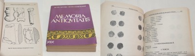 Carte de colectie de specialitate Istorie - Arheologie - MEMORIA ANTIQVITAS foto