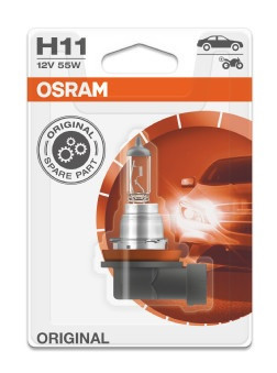 BEC 12V H11 55 W ORIGINAL BLISTER 1 BUC OSRAM 20653 foto