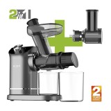 Storcator de fructe si legume cu presare la rece si razatoare multifunctionala Bohm, 150 W, B&Ouml;HM