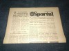 ZIARUL SPORTUL 1 FEBRUARIE 1984